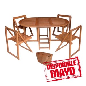 mesa-madera-oval-plegable-4-sillas-donna-garden